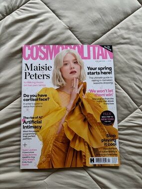 Cosmopolitan UK Spring 2026 Edition (Maisie Peter’s Cover)
